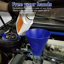 2024 Upgraded Replacement Oil Funnel for GX460 2010-2019, Threaded Adapter Fill Tool Kit