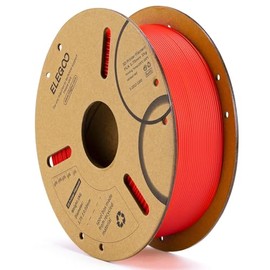 ELEGOO Filamento PLA 1,75 mm 1KG Rojo, Filamento Impresora 3D, Precisión Dimensional +/- 0,02 mm, Carrete Filamento 3D, para Mayoría Impresoras 3D FDM