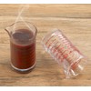 Ackers 3oz/90ml Glass Measuring Cup – Shot Glass with Double