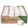 Wenzel Tea Lights 10 Hours - Set of 40 Vegan