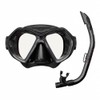 TUSA SPORT UC0106 Mask and Snorkel Set Adult - Black/Black