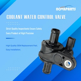NOVAPARTS 16671-24020 Coolant Water Control Valve for 2019-2023 Lexus NX250 UX200 Toyota RAV4 2.0L 2.5L Replaces # 16671-F2020 FSVT-9005