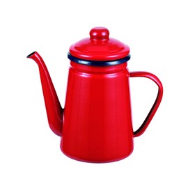 Pearl Metal Hollow Coffee Pot 0.3 gal (1.1 L) Red Petite HB-5479