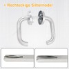 Silkwish Pack of 2 square spindle 8 mm x 80