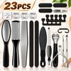 Stainless Steel Toenail Clipper Set for Foot Care – Manual