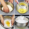 Egg Beating Bowl Baking Basin Stainless Steel Mixing Bowl with