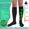 Aoliks 30-40 mmHg Medical Graduated Compression Socks for Men &