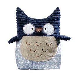Glorex 0 4640-1 - Cuddly Toy for Self-Stuffing, Owl Sana, Approximately 25 cm Tall, Sewn From High-Quality Plush, Only Needs to be Filled, with Birth Certificate