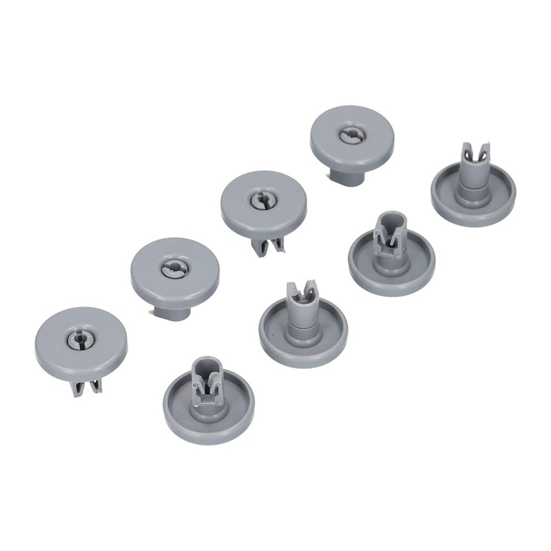 8 x Basket Wheels for Dishwashers Dishwasher Lower Basket Replacement