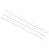 sourcing map Acrylic Round Rod, Clear,15/32" Diameter 12-1/4" Length, Solid
