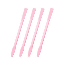 4 Pcs Non-Stick Wax Spatula Silicone Waxing Applicators Hair Removal Sticks Reusable Scraper Wax Sticks for Hair Removal, Home Salon Body Use