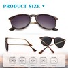 KALIYADI Sunglasses Womens Polarized Womens-Sunglasses: Trendy Sun Glasses with UV400