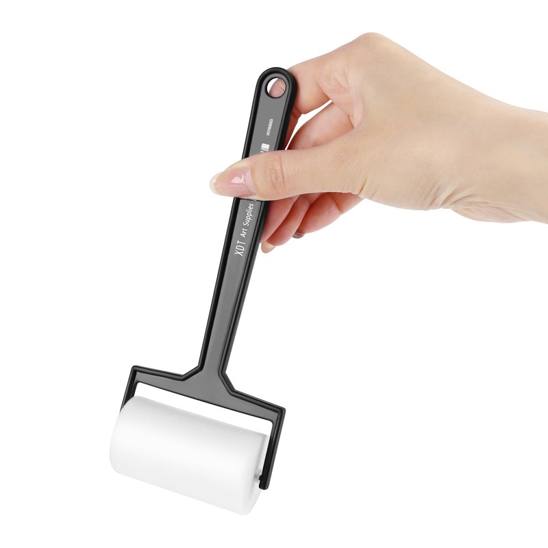 XDT- 2.5Inch Foam Paint Roller 12Pcs Set, Sponge Paint Rollers