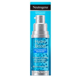 Neutrogena Hydro Boost Face Serum with Hyaluronic Acid, Multivitamin Booster for Dry Skin, 30 ml