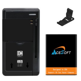 For Alcatel Large Capacity 1950mAh Battery Charger for Alcatel Lively Jitterbug Flip 2 4053S