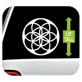 Seed Of Life Decal Sticker for Car Window BG 937