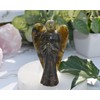 Reiki Healing Energy Charged Labradorite Crystal Large 8 cm Angel