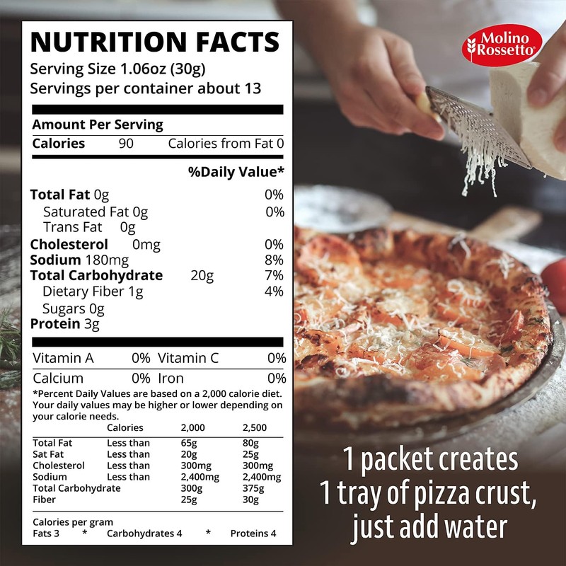 Molino Rossetto Organic Pizza Dough Mix - Gourmet Crust Mix