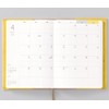 【1月はじまり】 SUNNY SCHEDULE BOOK weekly 2022 yellow