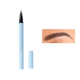 Lea ll U Ultra-fine Eyebrow Pen, Waterproof Lift & Snatch Liquid Eyebrow Pen, 5 Colors, Dark Brown, Long Lasting Smooth Soft Eye Brow Pen, Brown Eyeliner, Natural Eyebrow Tint Pen (2-Chocolate)