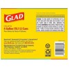 Glad Small Twist-Tie White Trash Bags, Fresh Clean Scent with