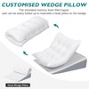 TANYOO Bed Wedge Pillow for Sleep Apnea 7.5Inch Gerd Pillow