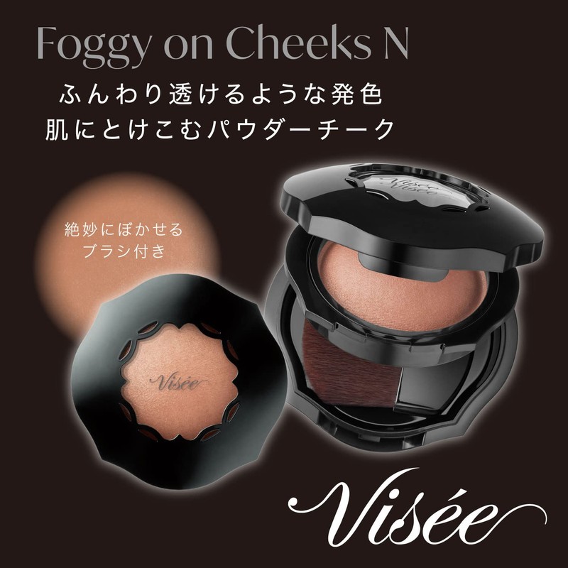 Visee Riche BR320 Foggy On Cheeks N Cinnamon Brown, 0.2