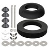 SPARES2GO Toilet Cistern Seal Kit 100mm M6 Bolt Through 1.5"