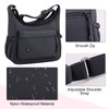 Shilanmei Crossbody-Tasche für Damen, strapazierfähige Nylon-Handtaschen mit verstellbarem Riemen, Crossbody-Tasche,