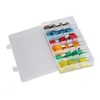 24PCS Car Blade Fuses Zinc Alloy Fuse Assortment Set Automobile