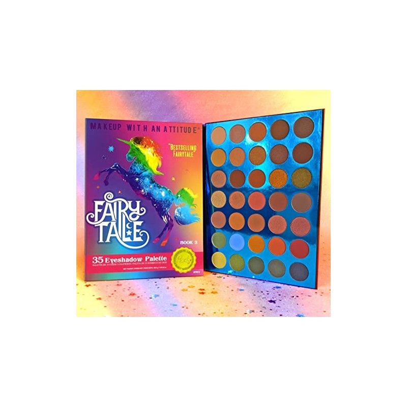 Rude Rude Fairy Tales 35 Eyeshadow Palette, Book 3