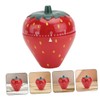 LIFKOME Strawberry Shape Mechanical Timer Manual Countdown for Kitchen Cooking