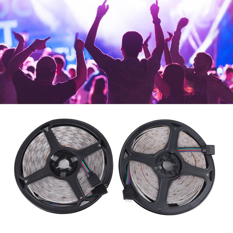 12V 5050 RGB LED Strip Light 2835 Colorful 60 Light