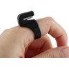 3Pcs Multicolour Plastic Thimble Sewing Ring,Thread Cutter Rings Finger Blade