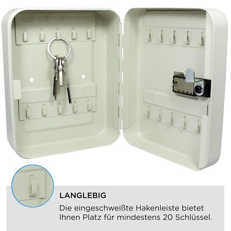 Safe 3987 Key Cabinet Lockable Including Key Fob – Key