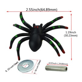 Abfer Car License Plate Fasteners 4Pcs Anti Theft License Plate Frame Bolts covers Attractive Style Fit for Most Vehicle Truck Motorcycles(Green)