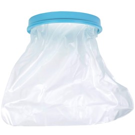 Bramble Foot Cast Protector Transparent & Waterproof - Plastic Boot for Bath & Shower