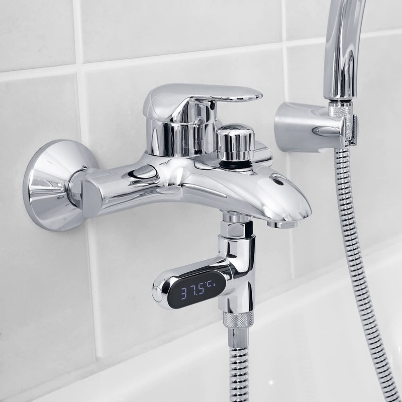 MAXXMEE Thermometer for water taps, simply check the temperature accurately.