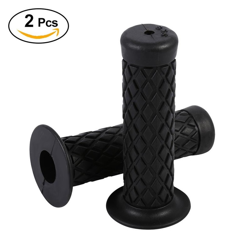 Keenso 2/Pair 7/8 Inch 22 Mm Universal Rubber Motorcycle Rhombic