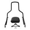 SLMOTO Standard Sissy Bar Upright Backrest Fit For Harley Fat
