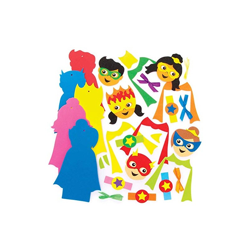 Baker Ross FE402 Star Hero Bookmark Kits - Pack of