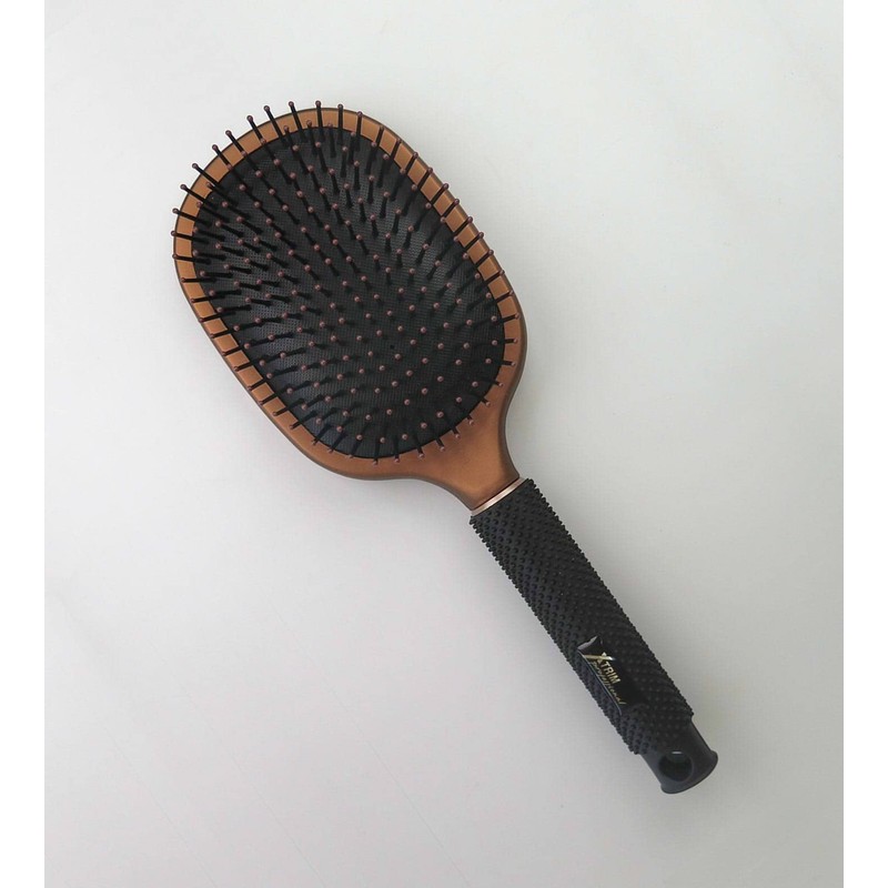 Tredoni Professional Daily Paddle Hairbrush with Rubber Cushion & Flexible
