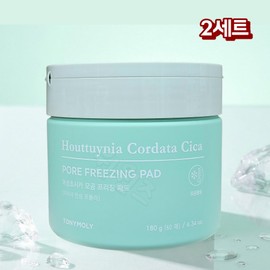 Tony Moly Houttuynia cordata Cica Pore Freezing Pads 60 sheets x2 Pore Management Pads / 토니모리 어성초 시카 모공 프리징 패드 60매 x2 모공관리 패드