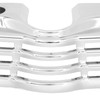 HDBUBALUS Slotted Spark Plug Chrome Head Bolt Covers for Harley