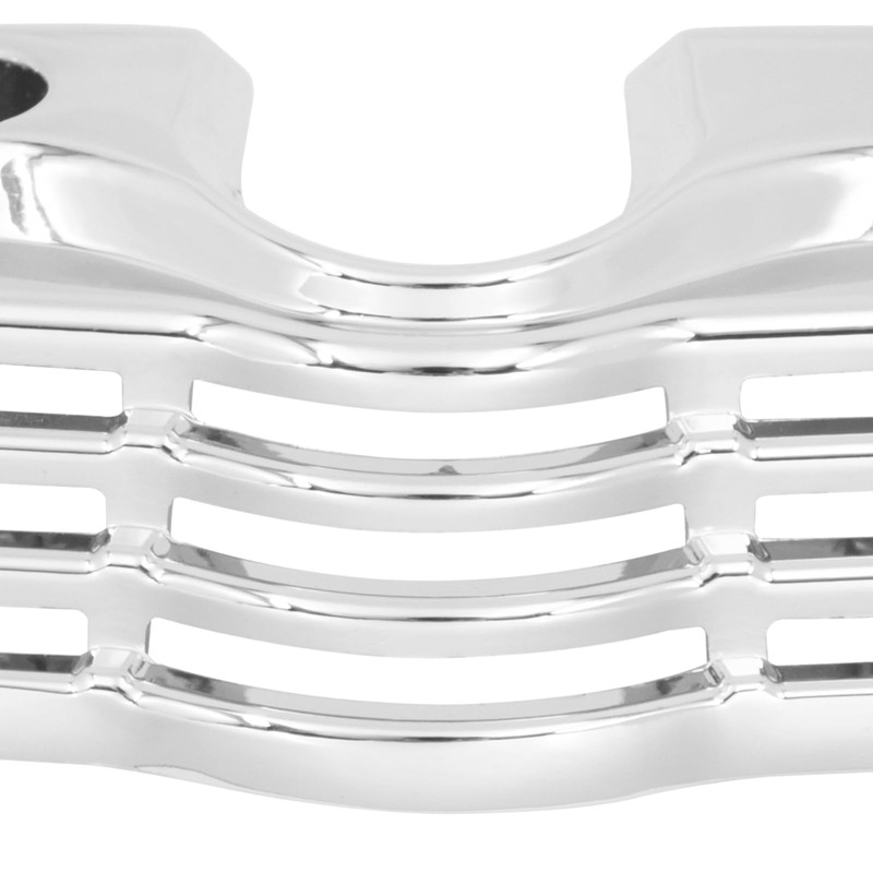 HDBUBALUS Slotted Spark Plug Chrome Head Bolt Covers for Harley