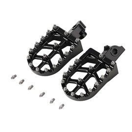 CHANGCHENG Electric Dirt Bike Foot Pegs for Ebike STRIKE SHADOW-Black