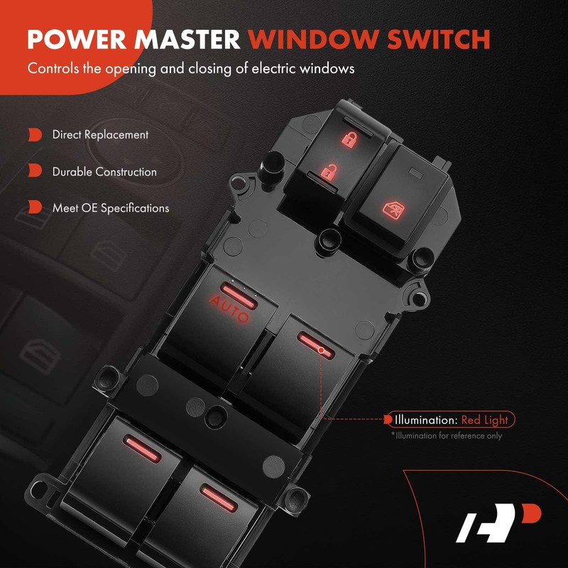 A-Premium Master Power Window Switch Compatible with Honda CR-V CRV