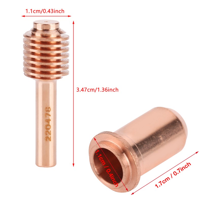 5pcs 220478 Electrode 5 pcs 220480 Nozzle Tips Consumables for