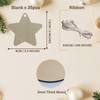 Uniqicon 35Pcs Stars For Crafting, 3mm Ornaments The Home, DIY