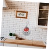 SHOWERORO Multi-purpose Wall Hanging Basket Kitchen Fruit Veg Storage Woven
